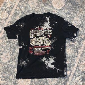 Motorcycle shirt shein